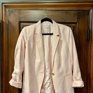 LOFT Light Pink Women's Blazer